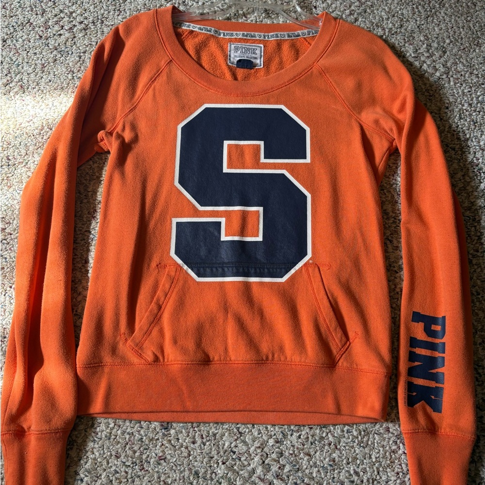 PINK Victoria's Secret Syracuse Orange Sweatshirt